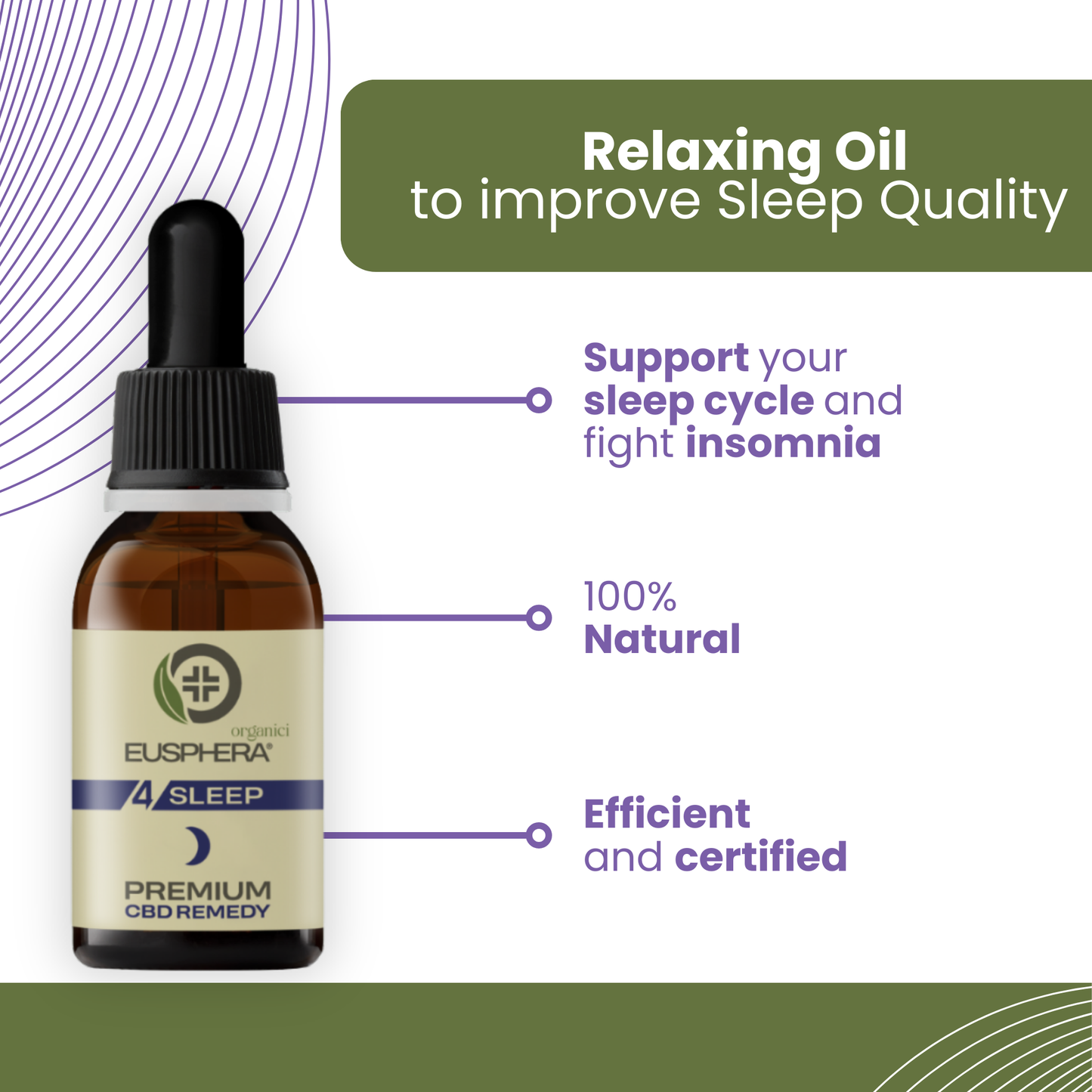 4SLEEP - Relaxing Oil to improve Sleep Quality - 30 ml