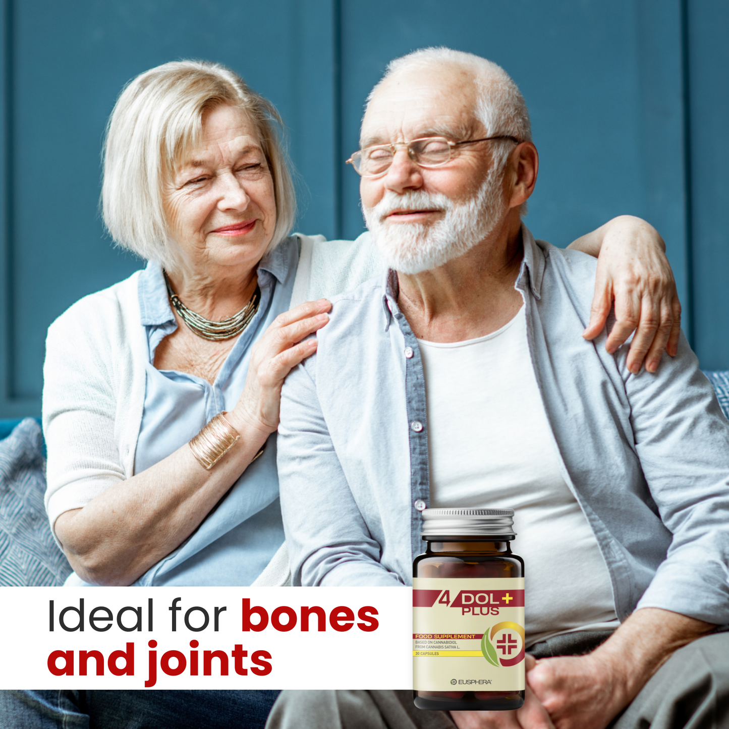 4DOL PLUS - Natural Supplement for Bones and Joints with Boswellia Serrata and PEA - 30 cps