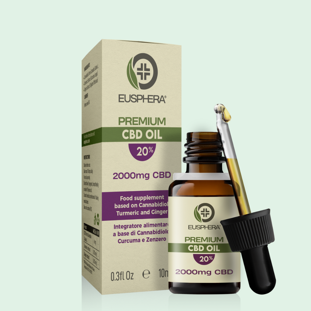 CBD OIL 20% with Turmeric & Ginger - 10 ml