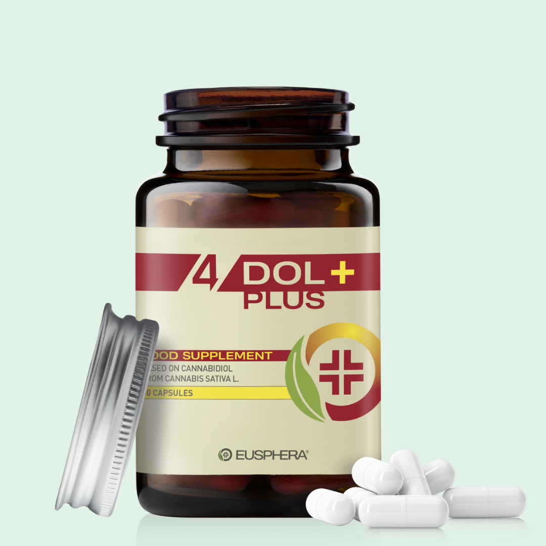 4DOL PLUS - Natural Supplement for Bones and Joints with Boswellia Serrata and PEA - 30 cps