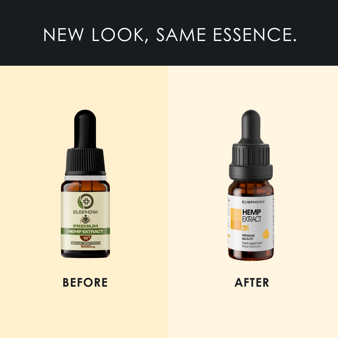 Hemp Extract Oil 20% Premium - 10 ml