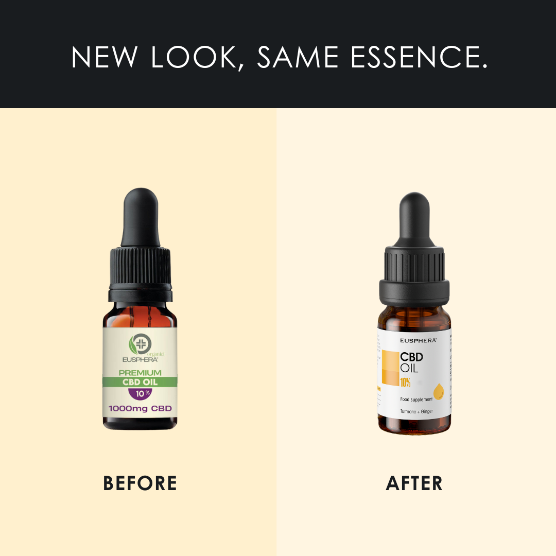 CBD OIL 10% with Turmeric & Ginger - 10 ml