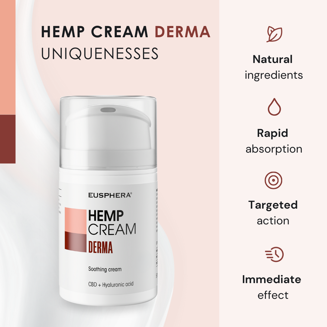 4DERMA - Natural Soothing Face and Body Cream - 50 ml