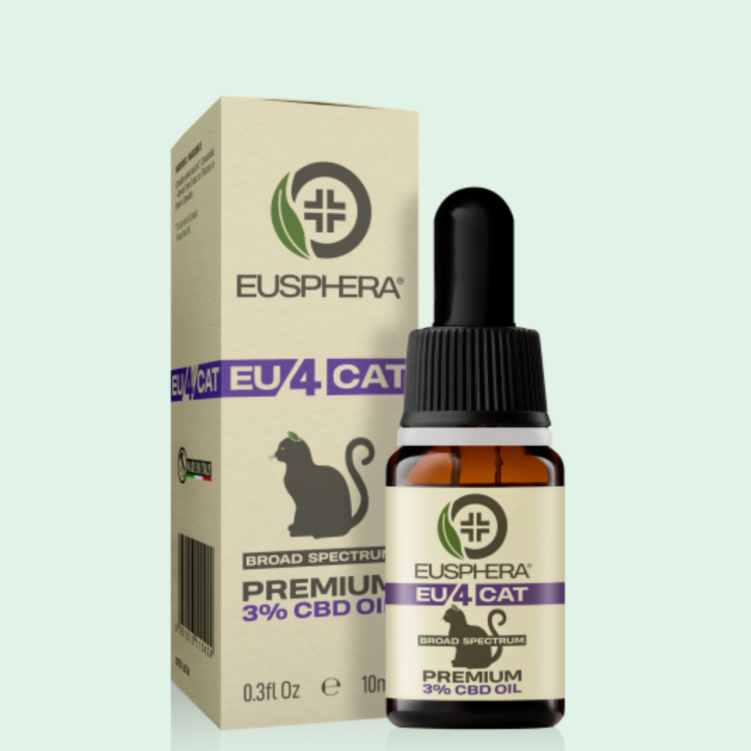 EU4CAT - Natural Soothing Oil for Cats Rich in Vitamins - 10 ml