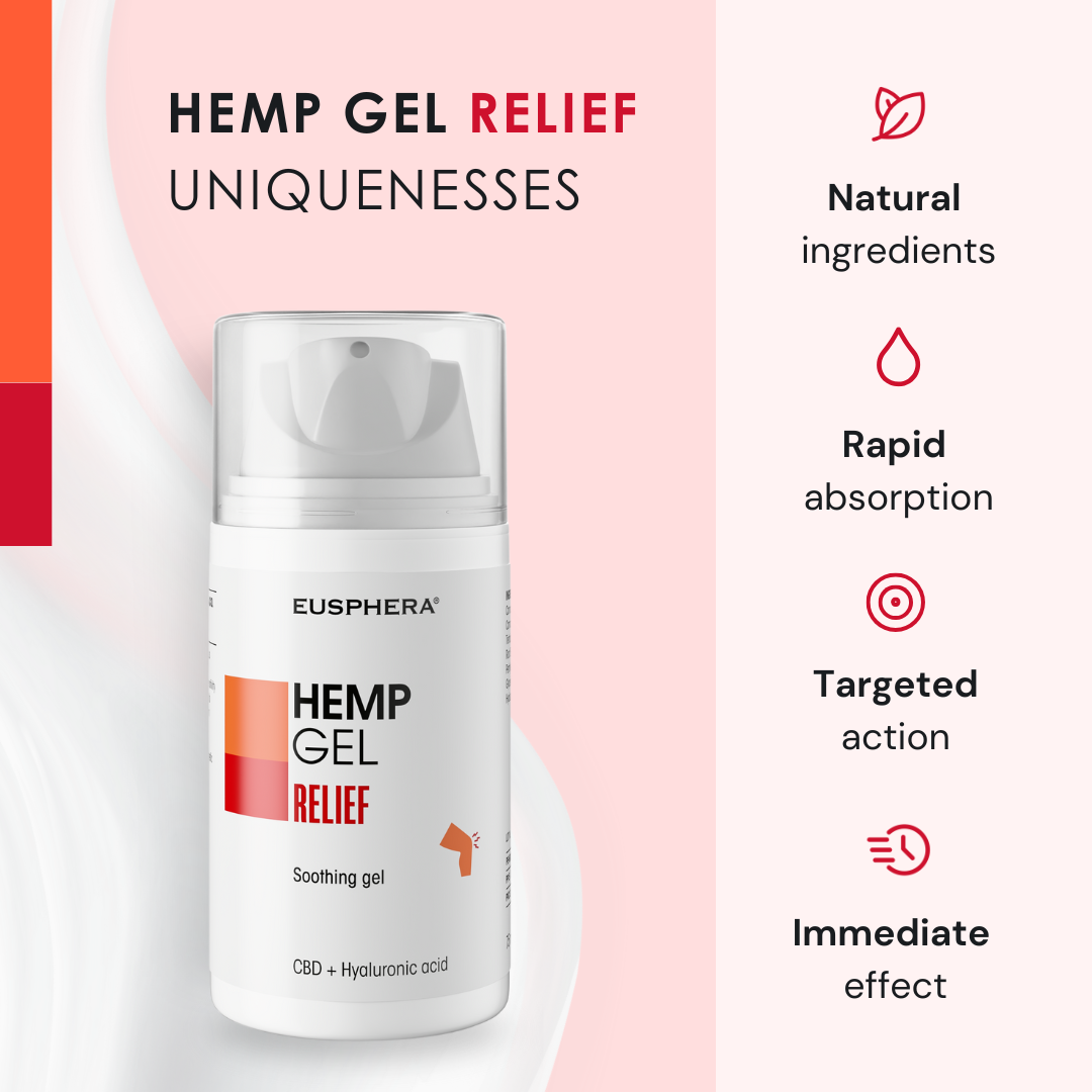 4RELIEF - Fast-Absorbing Soothing Gel for Bones and Joints - 75 ml