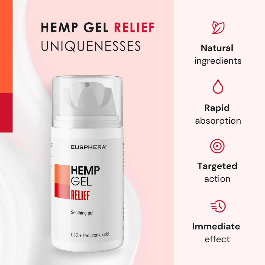 4RELIEF - Fast-Absorbing Soothing Gel  - 75 ml