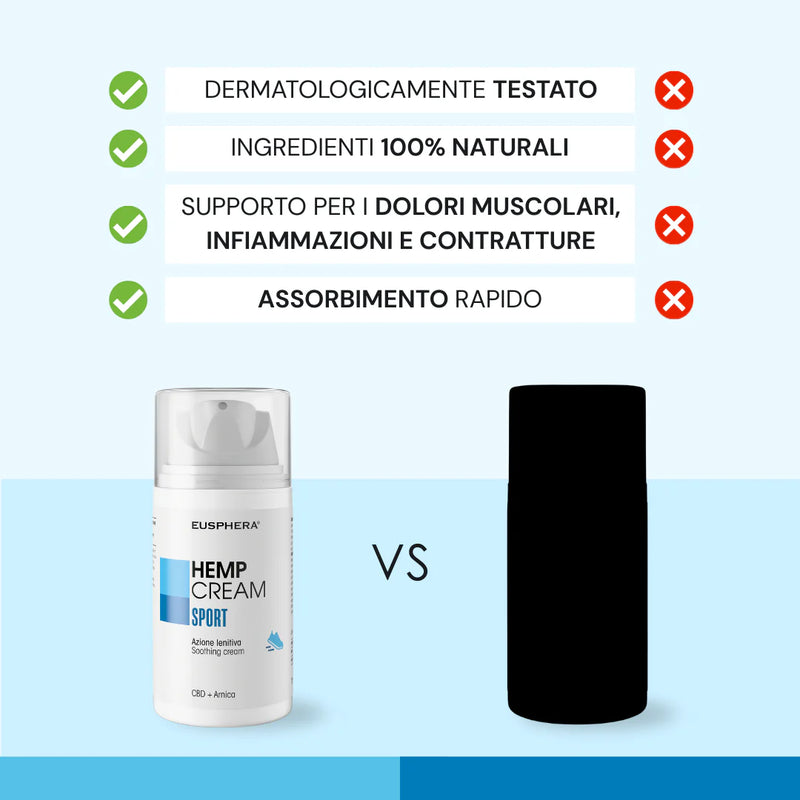 Why choose Hemp Cream Sport