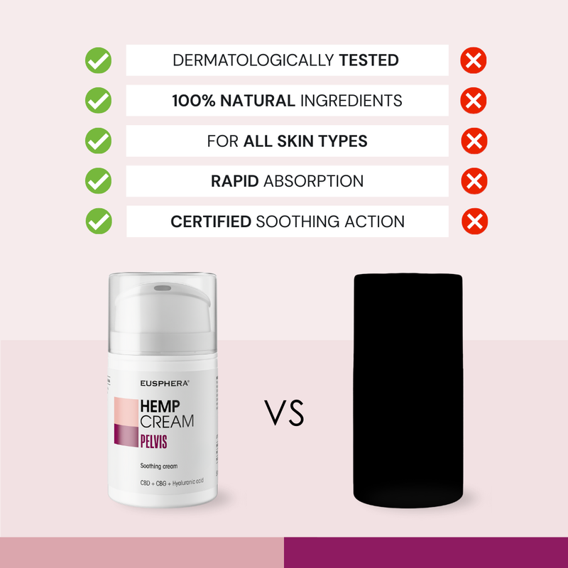 Why choose Hemp Cream Pelvis