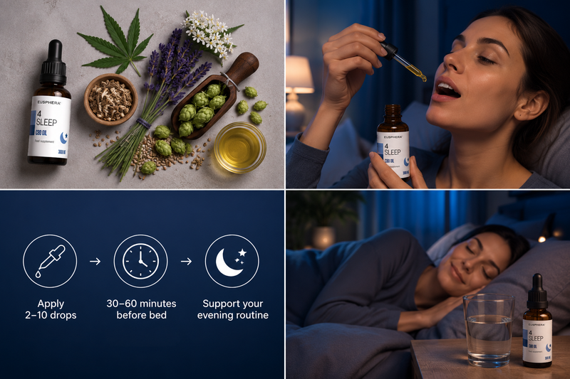 How to use 4SLEEP: dosage and instructions