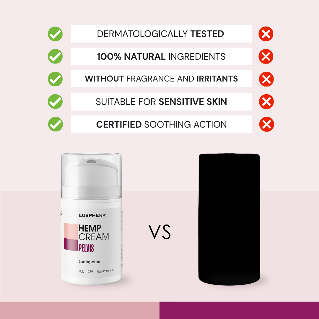 Natural soothing cream for Vaginal Dryness - 2x50ml