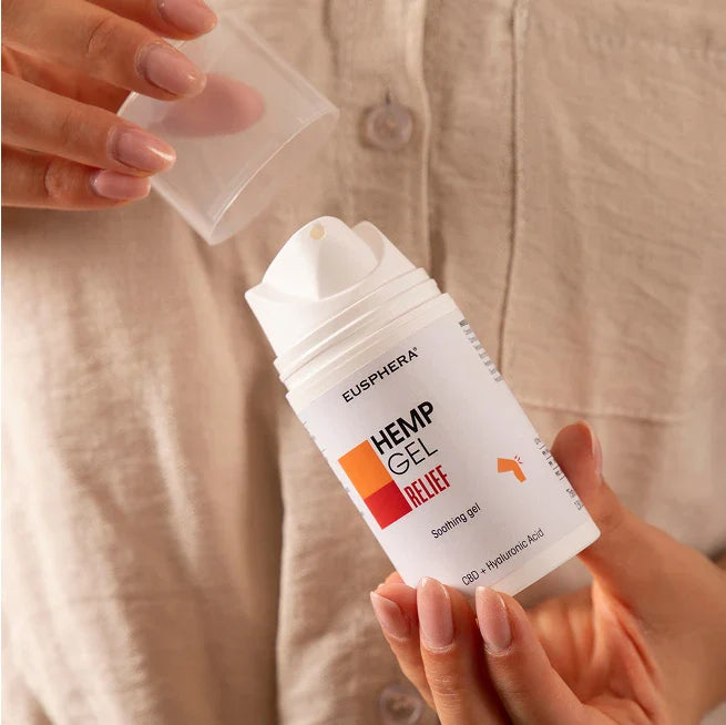 What does HEMP GEL RELIEF contain?