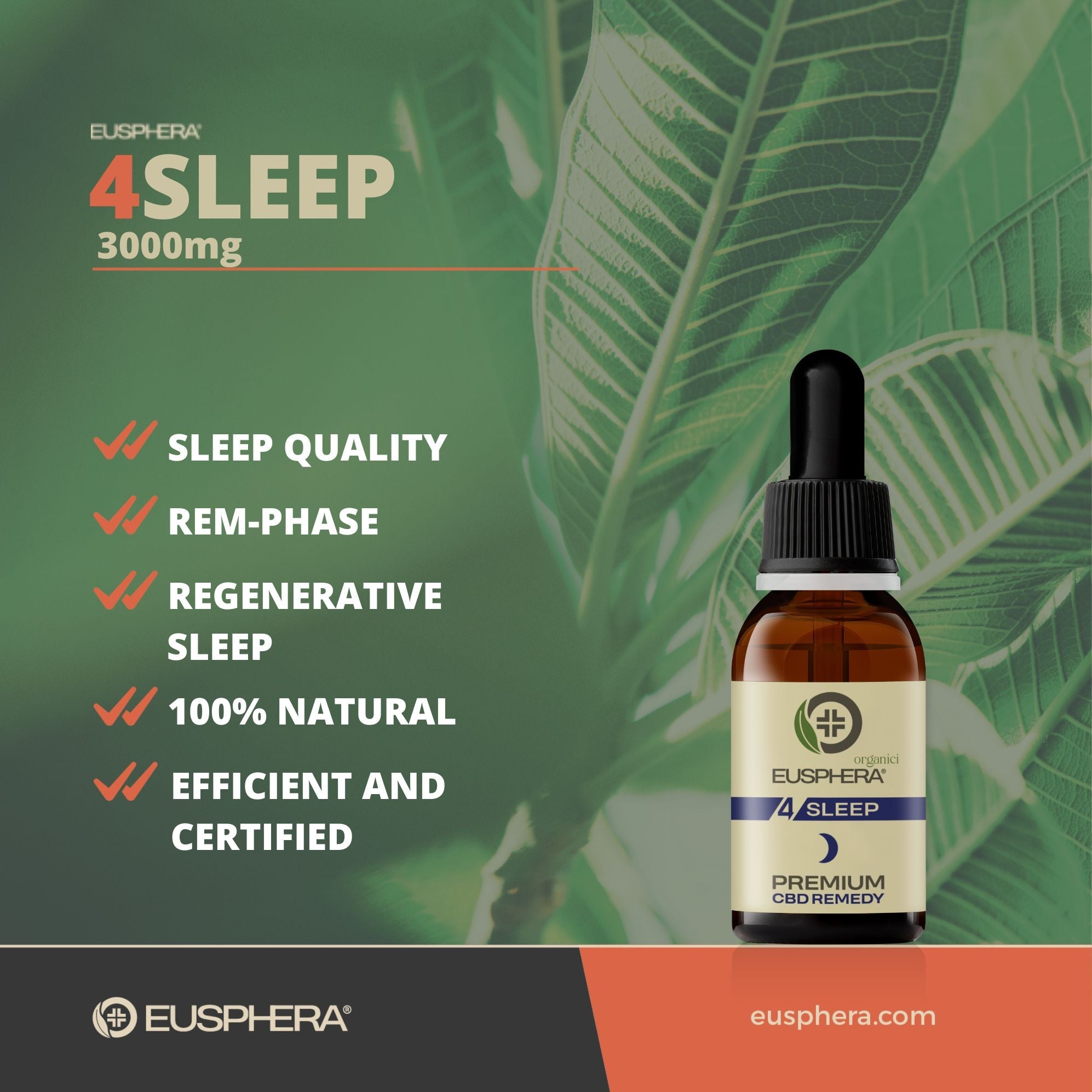 Eusphera 4SLEEP - For restorative rest (30ml)